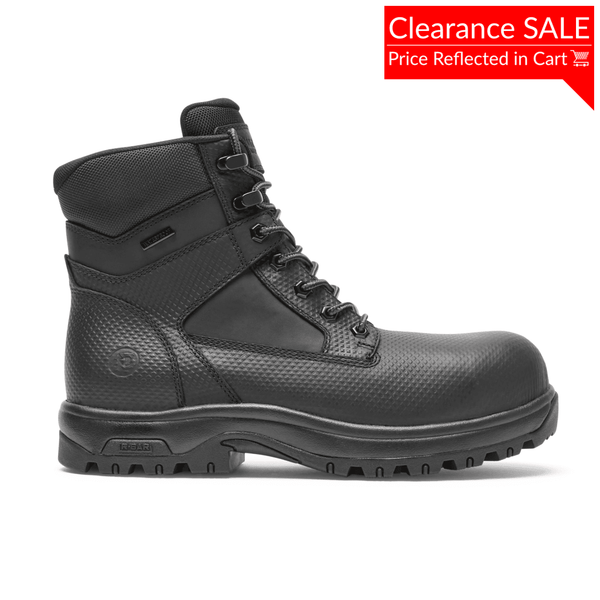 Mens 8000Works Safety 6In Boot - Black