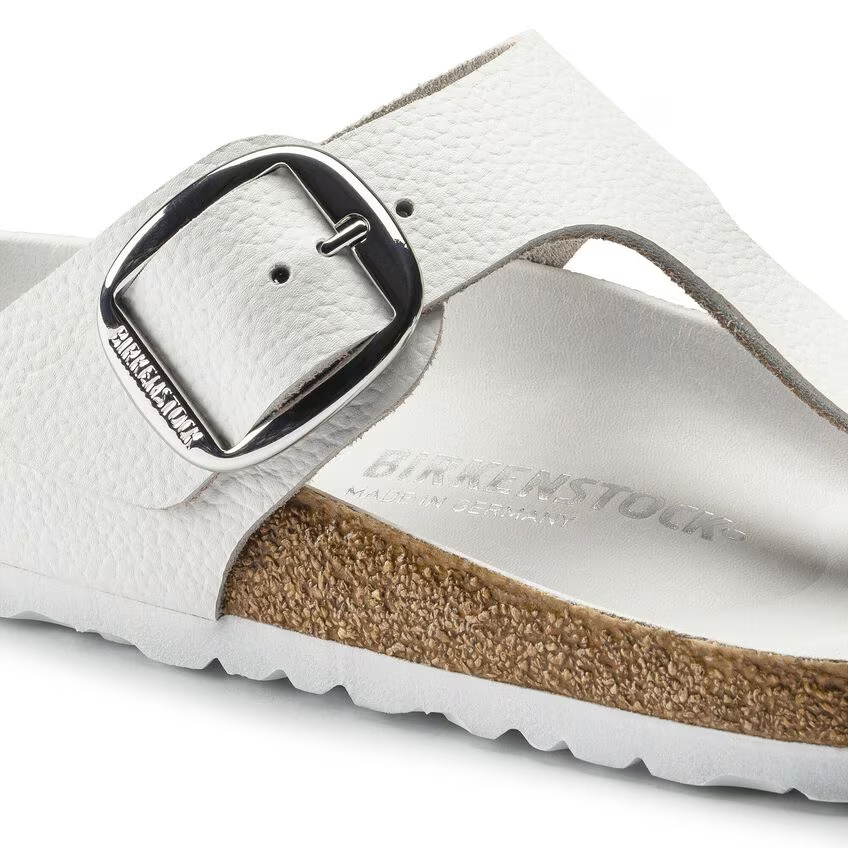 Gizeh Big Buckle - White - Women's