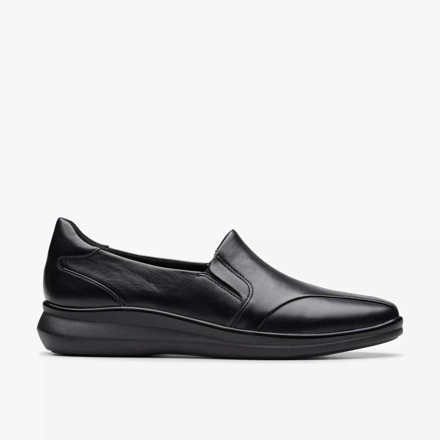 Lynell Edge - Black Leather - Women's