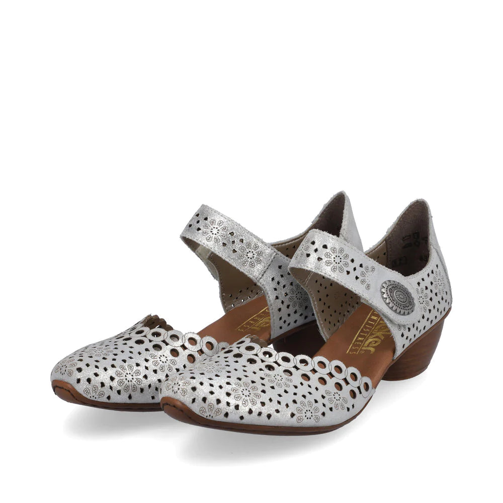 Mirjam Heel - Silver - Women's