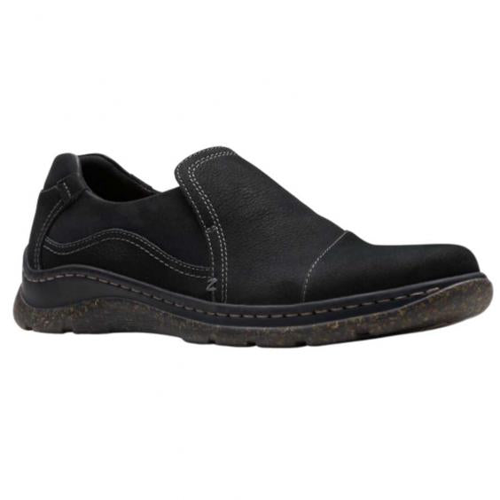 Orlene Slip - Black Leather - Women's