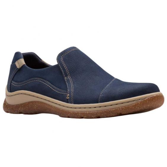 Orlene Slip - Navy Nubuck - Women's