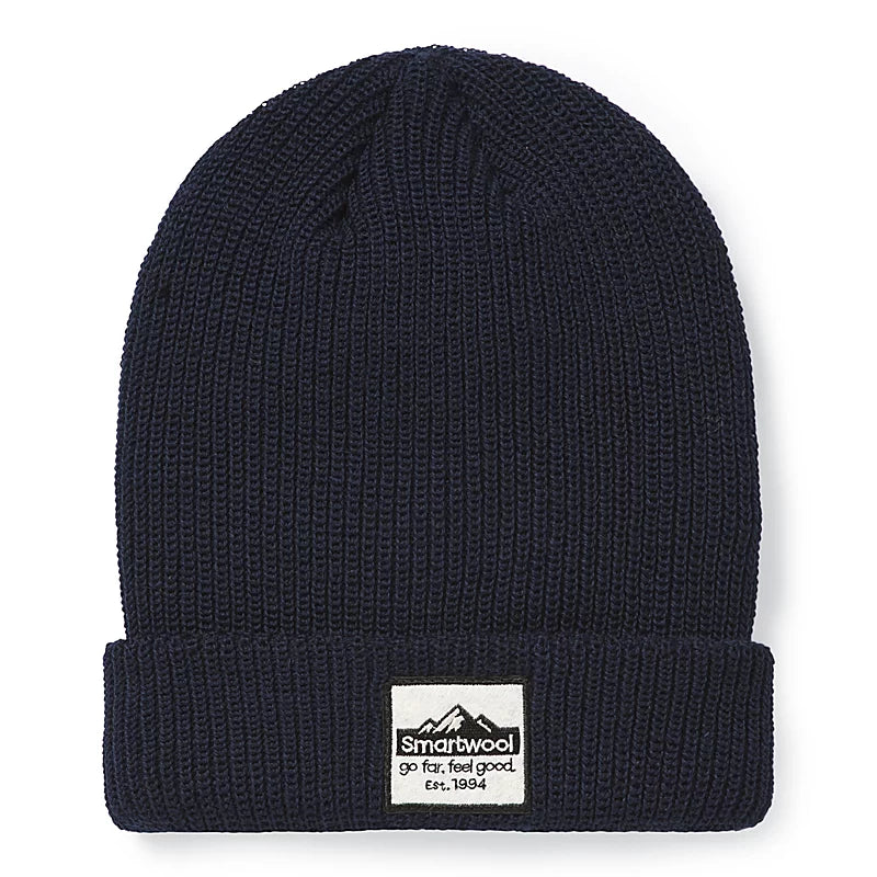 Patch Beanie - Deep Navy