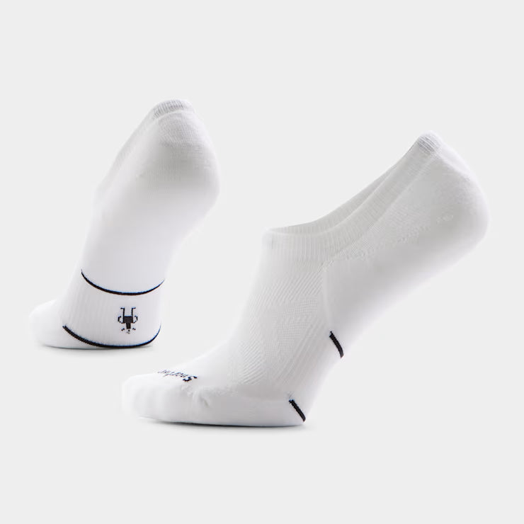 Run No Show Targeted Cushion - White - Women's