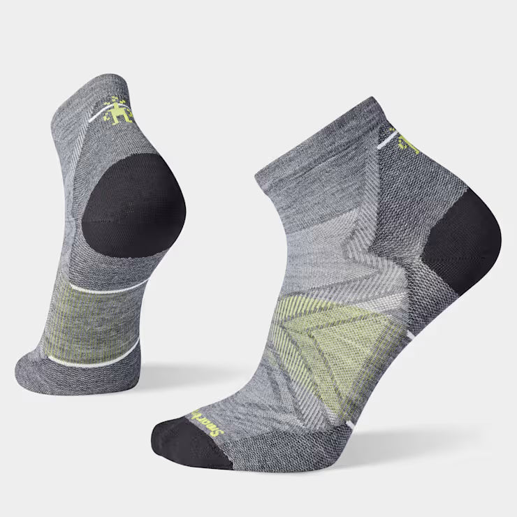 Run Ankle Socks Zero Cushion - Medium Gray