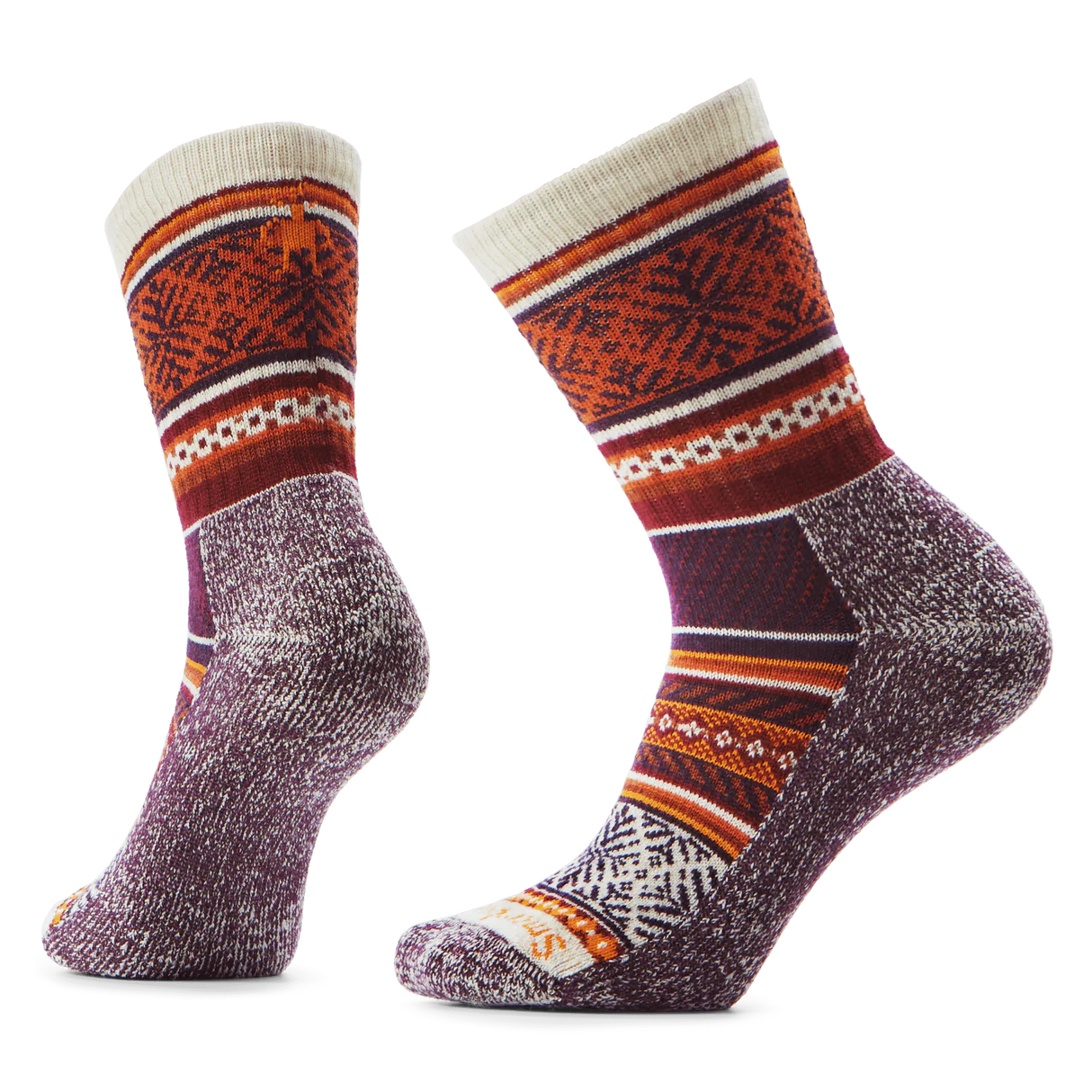 Cozy Fair Isle Sweater Crew - Moonbeam - Unisex