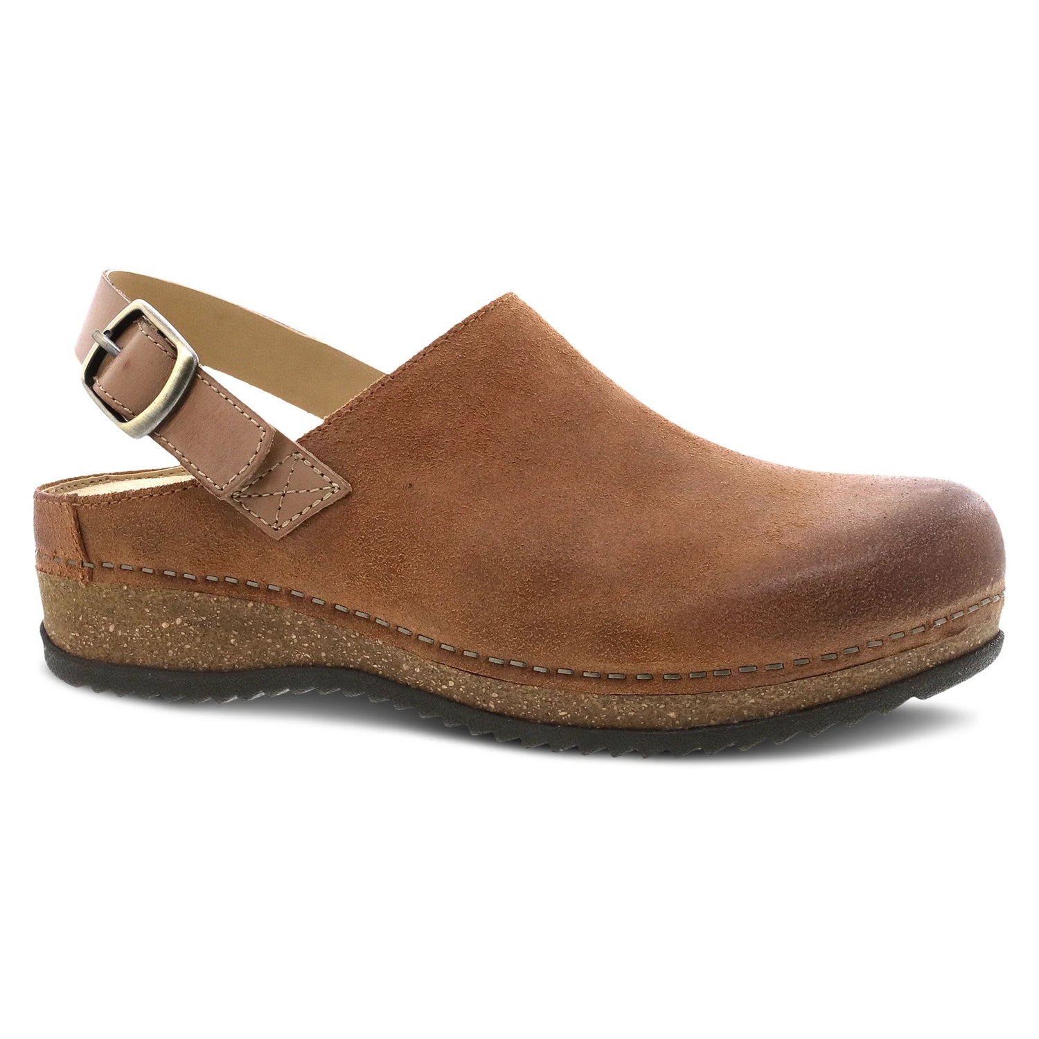 Merrin - Tan Burnished Suede - Women's