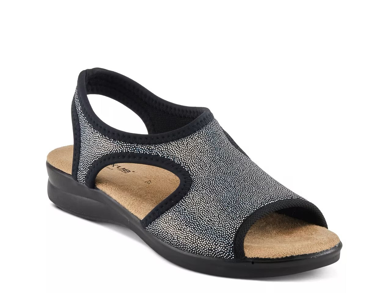 Nyaman Pindott Sandal- Black - Women's