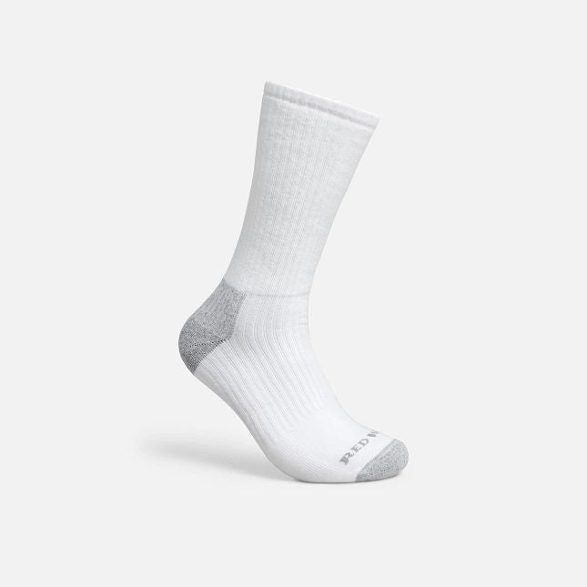 Everyday Work Medium Crew Sock - White - Men's