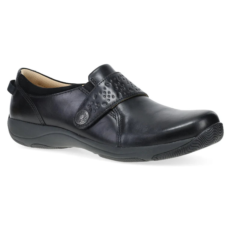 Sallie - Black Waxy - Women's
