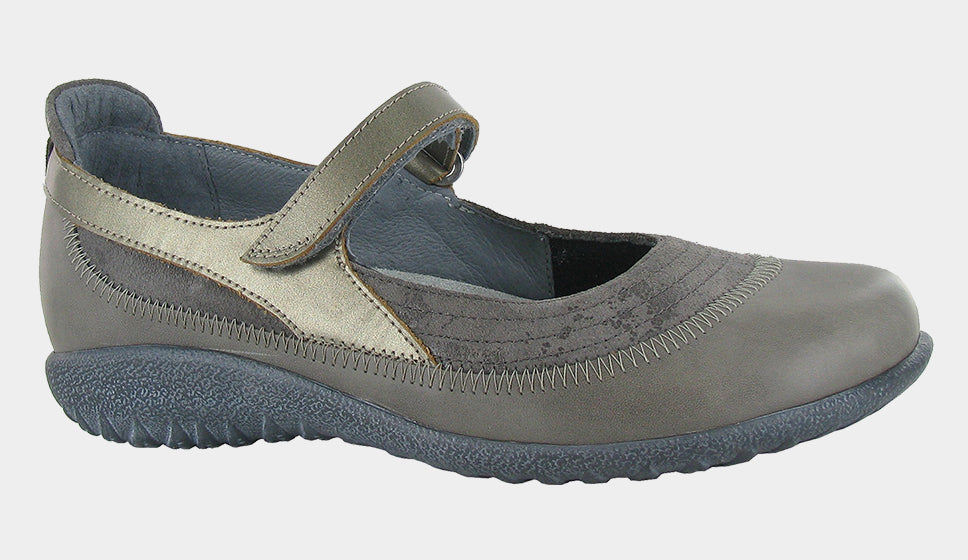 Kirei - Fog Gray Leather - Women's