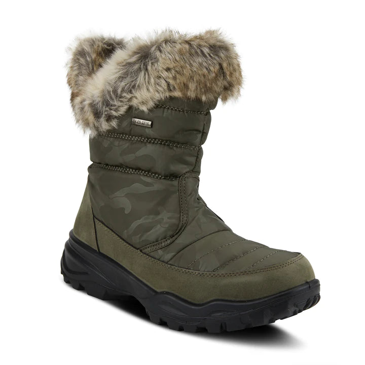 Korine Boot - Olive - Women's