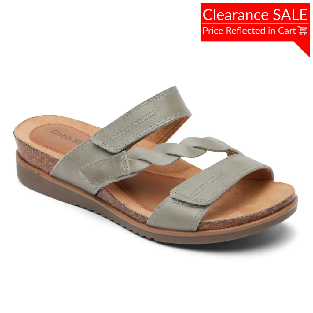 May Slide Sandal - Sage Womens