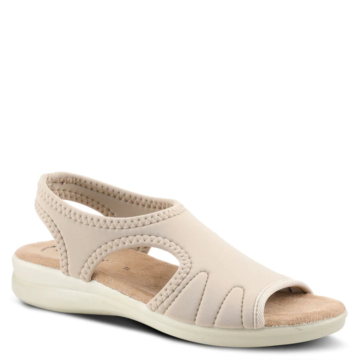 Nyaman Sandal - Beige - Women's