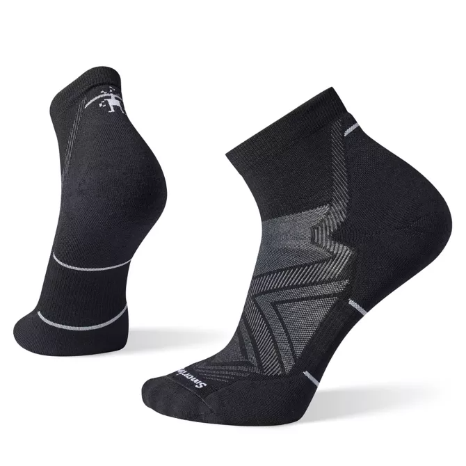 Run Targeted Cushion Ankle Sock - Black