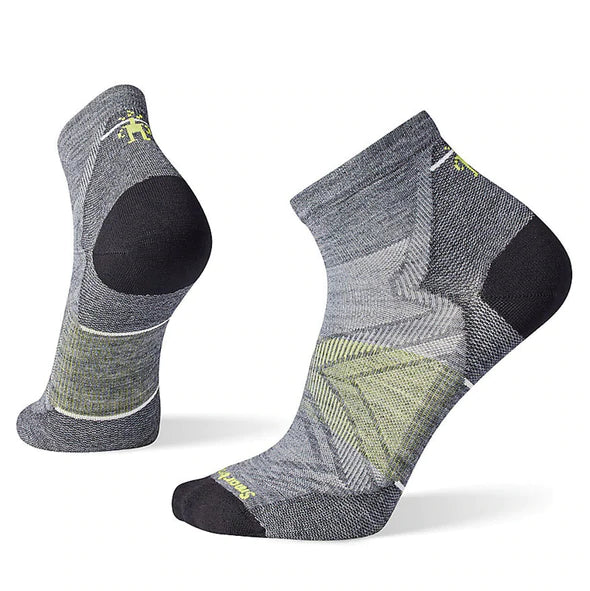Run Zero Cushion Ankle Socks - Med Gray - Unisex