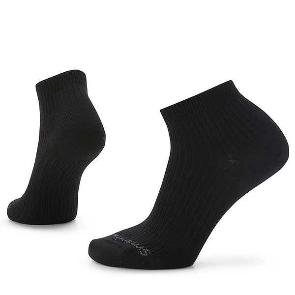 Everyday Texture Ankle Boot Socks - Black - Women's