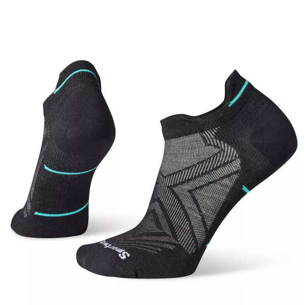 Run Zero Cushion Low Ankle Socks - Black - Women's