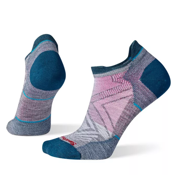 Run Zero Cushion Low Ankle Socks - Med. Gray - Women's