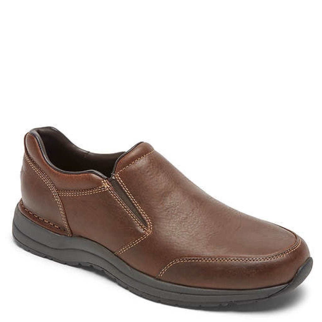 Edge Hill 2 Double Gore Slip On - Brown Mens