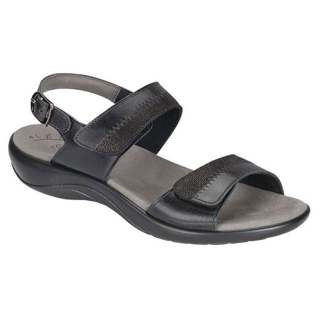 Nudu Heel Strap Sandal - Midnight Womens