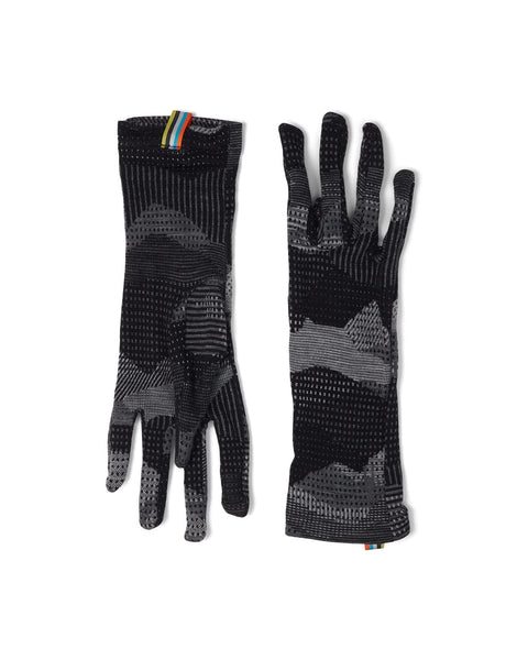 Thermal Merino Pattern Glove - Black Mountain Scape - Women's